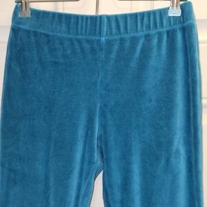Cat & Jack Vibrant Blue Velour Pants